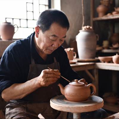 紫砂壶艺人