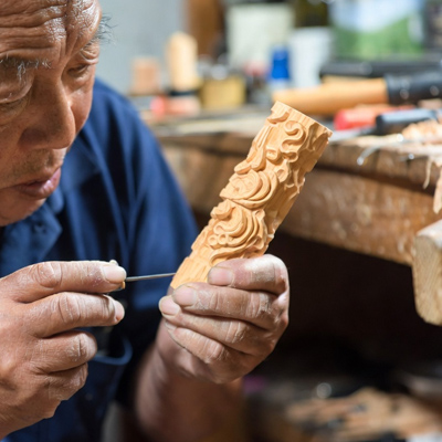 木雕艺人